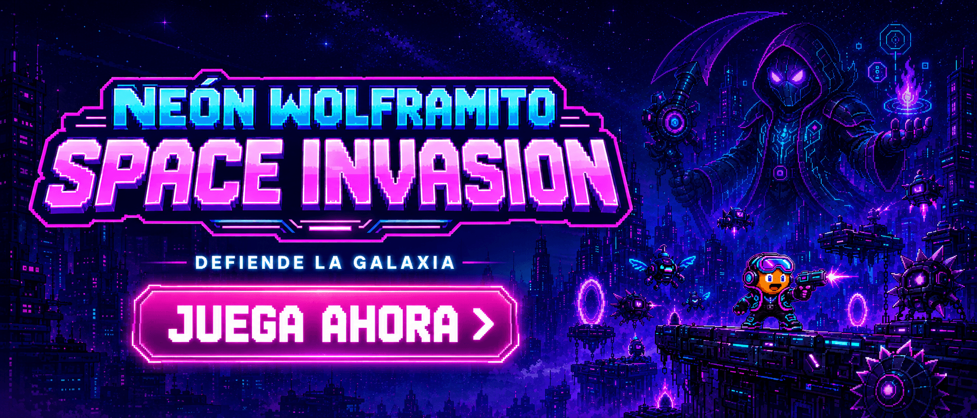 Space Invasion, juego de Wolframito